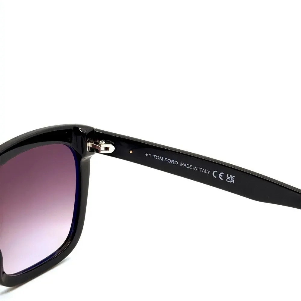 NEW TOM FORD Amarra Sunglasses TF502 01T AUTHENTIC